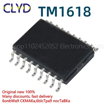 1 шт./лот, новый и оригинальный TM1618 SMD SOP18 LED nixie tube drive IC