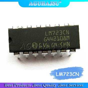 10 шт./лот LM723CN LM723 DIP Adj. Регулятор напряжения IC 2-37 В 150 мА Новый оригинальный