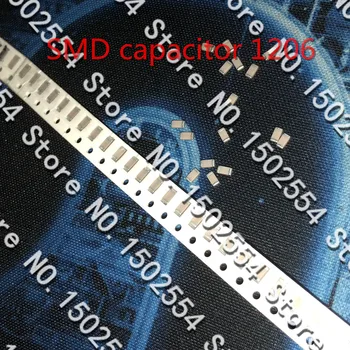 20 шт./ЛОТ Керамический конденсатор SMD 3216 1206 393K 39NF 50V X7R с 10% неполярным конденсатором MLCC