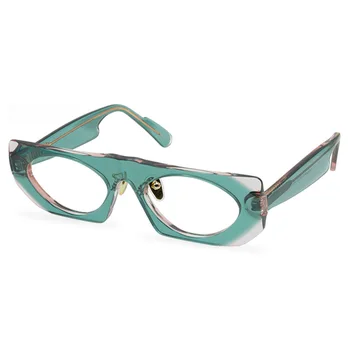 2023 Личность модный стиль женская оправа для очков Пресбиопия ацетат мужские близорукие очки по рецепту Оптические ретро-очки