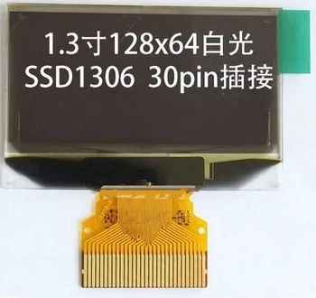 250 шт 1,3-дюймовый 30P SPI Белый OLED-дисплей SSD1306 Drive IC 128*64 Подключаемый 8-Битный Параллельный Интерфейс/IIC