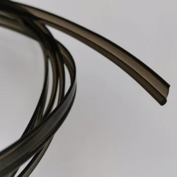 3,0 мм черное с боковым свечением оптическое волокно P-образной формы для украшения автомобиля