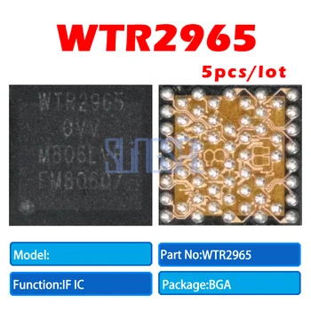 5 шт./лот, 100% оригинал WTR2965 для Samsung A9000, микросхема промежуточной частоты для Redmi NOTE3, микросхема IF, чипсет BGA