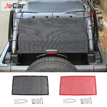 JeCar Солнцезащитный Козырек На Крышу Багажника Автомобиля Антизащитная Изоляционная Сетка Для Прикроватной Тумбочки Jeep Wrangler TJ/JK/JL/BJ40L/BJ40Plus 4 Двери