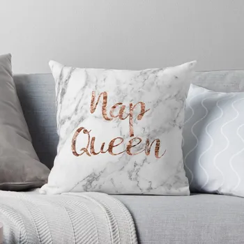 Nap Queen - мраморная подушка из розового золота, Наволочки, подушки для кровати, роскошные наволочки, диванные подушки