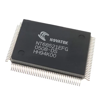 QFP-128 Новый подлинный NT68521EF NT68521EFG QFP128 чип платы драйвера ЖК-дисплея может быть снят прямо