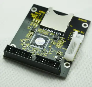 SD-карта к IDE 40P адаптер с разъемом для подключения к разъему для настольных ПК SD SDHC Карта Памяти к 3,5 