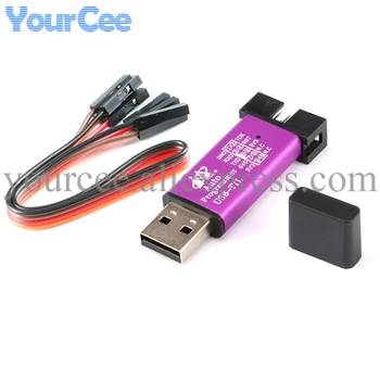 Автоматический загрузчик микроконтроллера MCU USB 51, Автоматический программатор / 3,3 В 5 В Универсальный / двойной кабель для загрузки от USB до TTL