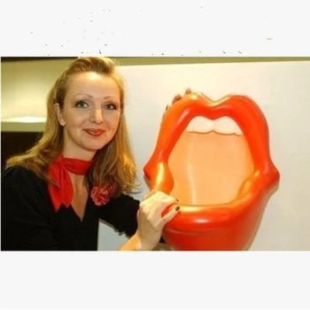 Альтернативный Персонализированный Красный рот, Красные губы, Писсуар в форме рта, Чаша для мочи, Писсуар, Чехол для подгузника, Туалет