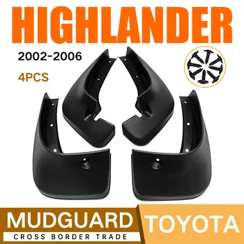 Брызговики для Toyota Highlander 2002-2006 Брызговики Переднее Заднее Крыло Автомобильные Аксессуары