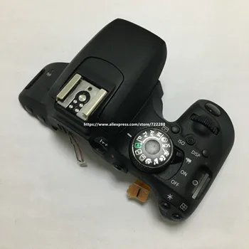 Бывшие в употреблении запчасти для Canon EOS 800D Rebel T7i Kiss X9i, верхняя крышка в сборе с выключателем питания, кнопка спуска затвора, гибкий кабель