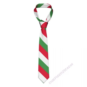 Галстуки с итальянским флагом для мужчин и женщин, повседневные костюмы с клетчатым галстуком, тонкие галстуки для свадебной вечеринки, Gravatas Для подарка Proud