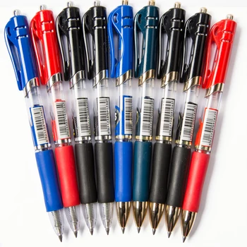Гелевая ручка 3шт, водяная ручка, ручка для подписи, синяя, черная, красная, шариковая ручка, гелевая ручка для школьной компании, канцелярские принадлежности для офиса