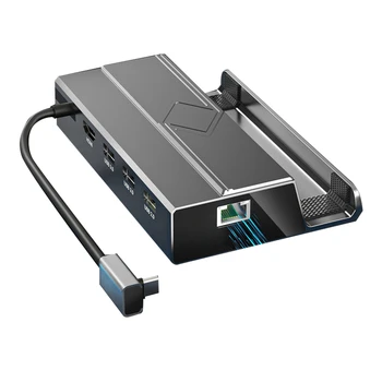Для Satechi Type C Nvme Hub Ssd Док-станция Steam Deck USB C 4K 60Hz Для Док-станции Steam Deck Jsaux Accessorie Component