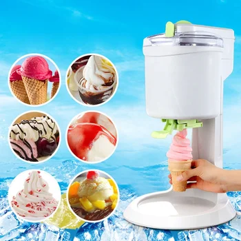 Домашняя Электрическая самодельная детская маленькая машина для приготовления мороженого Ice Cream Machine