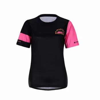 Женская велосипедная одежда Футболка летней команды mtb, велосипедная футболка для скоростного спуска, джерси с коротким рукавом, спортивная одежда для мотокросса