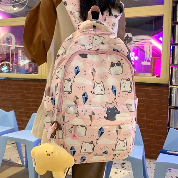 Женский рюкзак Kawaii Harajuku, Корейская мода, Японские школьные сумки для студентов, Женская сумка для ноутбука, дорожная сумка большой емкости
