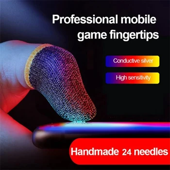 Игровые подставки для пальцев с 1 парой / 15 парой Подходят для всех устройств с сенсорным экраном Подставки для пальцев для игр на планшетах