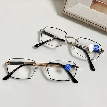 Легкие компьютерные очки, очки для чтения с диоптриями + 1,00 ~ + 3,0, Квадратные очки для ухода за зрением, Пресбиопические очки