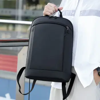 Легкий Деловой рюкзак для мужчин с многофункциональным дизайном, Водонепроницаемые Мужские Рюкзаки, сумки Mochila Hombre Packbag Q298