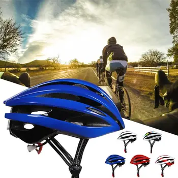 Мужчины Женщины Унисекс со светодиодной подсветкой MTB Велосипедный шлем Приключения Езда в горах Велоспорт Безопасность