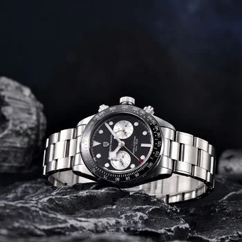 Новые мужские часы PAGANI DESIGN, роскошные кварцевые часы Panda для мужчин, спортивный хронограф, сапфировое стекло, водонепроницаемость 100 м