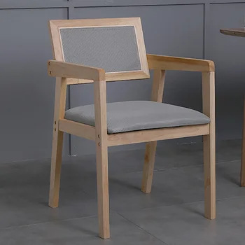 Офисный стул для гостиной в скандинавском стиле, Кресло для гостиной с деревянной спинкой, Одноместный стул для гостиной, Дизайн пола, Мебель для дома Mobili Per La Casa