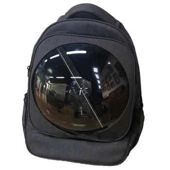 Портативный рюкзак с 3D-вентилятором с голограммой высокой яркости, внутренний и наружный светодиодный дисплей вентилятора с голограммой 3D с рюкзаком