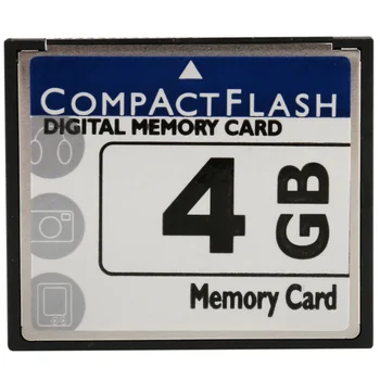 Профессиональная карта компактной флэш-памяти объемом 4 ГБ (белая и синяя)
