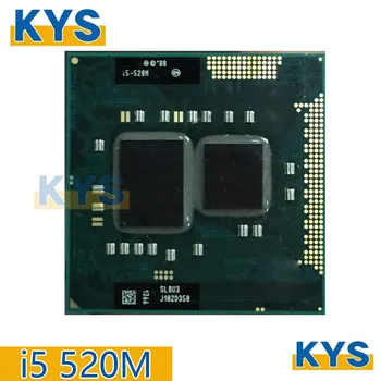 Процессор Intel Core For I5 520M SLBU3 Dual-Core Socket G1 PGA 988 I5-520M для ноутбука с процессором 2,4 ГГц 3 м 2,5 Гт /с