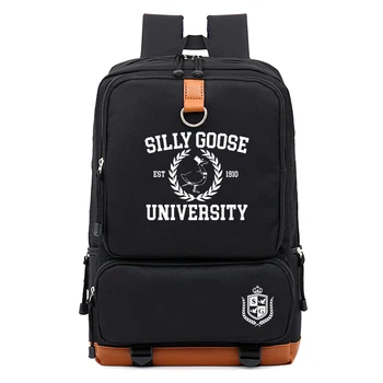 Рюкзак вместимостью Silly Goose University, подарок Обратно в школу, Школьная сумка для подростков, Дорожный рюкзак Mochilas