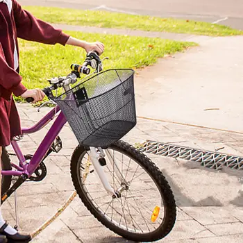 Складная велосипедная сумка-органайзер, Велосипедная корзина, передняя Задняя велосипедная багажная полка для багажа на открытом воздухе, Женский Мужской горный велосипед для путешествий