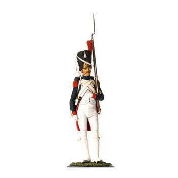 Солдат из смолы 1/18 90 мм французский императорский гренадер модель древнего воина-солдата в разобранном виде Неокрашенный набор для сборки фигур