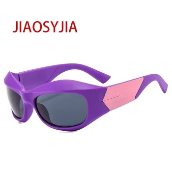 Солнцезащитные очки JIAOSYJIA Оттенки Eyewear Fashion Y2K Sccessories UV400 Big Punk Hip Hop JS1098