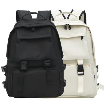 Студенческий рюкзак 2023 Новые нейлоновые сумки через плечо большой емкости для девочек Мужские инструменты Ретро Школьные сумки Mochila Escolar
