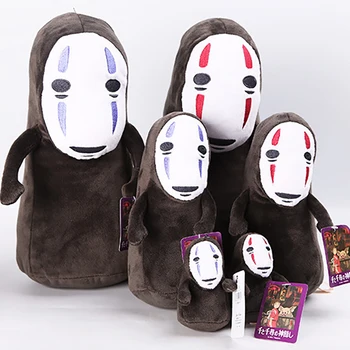Студия Ghibli Унесенные призраками рюкзаки без лица Плюшевая кукла Креативный рюкзак для детей и взрослых Милая сумка