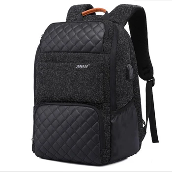 Сумки новый студенческий рюкзак большой емкости, модный простой мужской рюкзак, сумка через плечо, школьная сумка, дорожная сумка