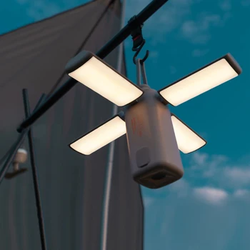 Уличная походная лампа с USB-подсветкой для быстрой зарядки, декоративная лампа для палатки, ретро Портативный походный фонарь, аварийные фонари