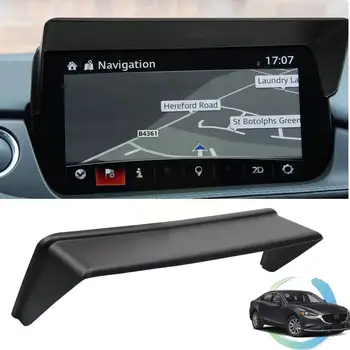 Черный автоматический gps DVD-козырек, капот, экран для навигации, защитные аксессуары для автомобилей B1o3
