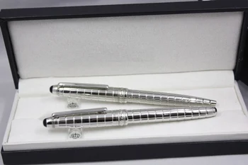 Шариковая ручка Wakaka Luxury Pen 163 мб с серебряной сеткой, роликовая Шариковая ручка, авторучка